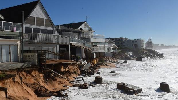 Remember when the houses  fell into  the sea  in Sydney 