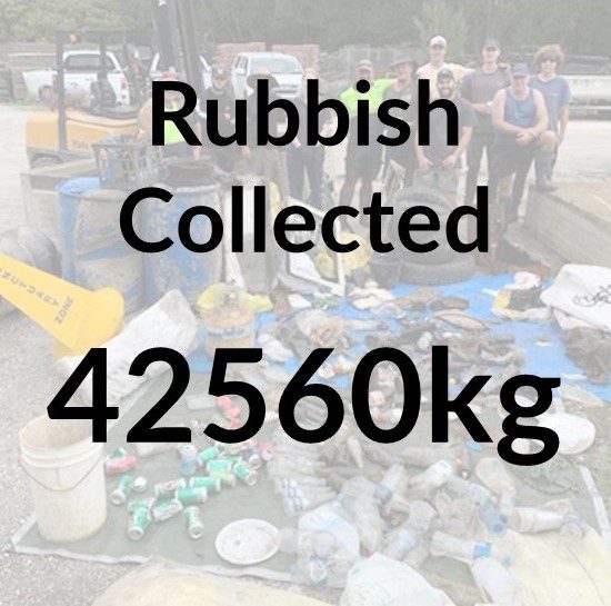 rubbish collected