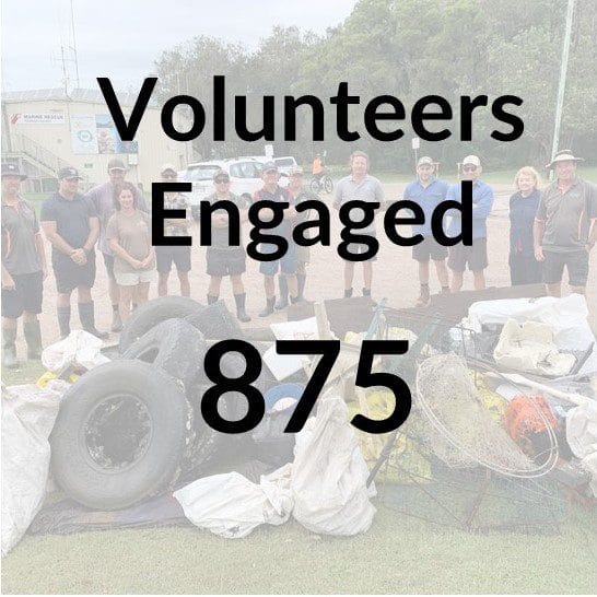 volunteers engaged