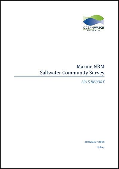 Learn more about the first 2015 saltwater community survey